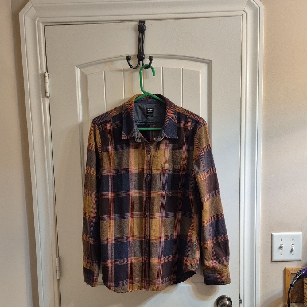 Prana Multicolor Plaid Shirt